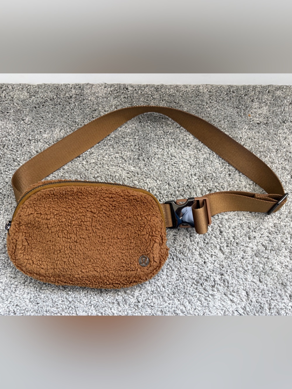 Lululemon athletica Brown Sherpa Belt Bag